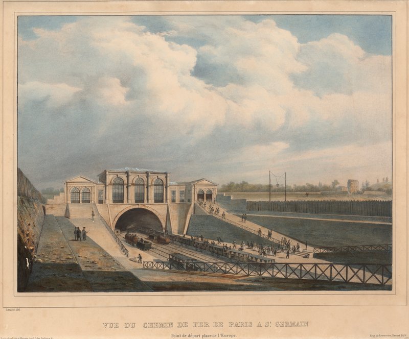 The Paris to St Germain Railway, Place de l