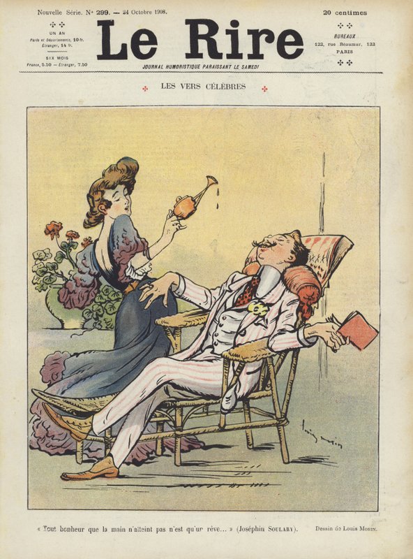 Illustration for Le Rire by Louis Morin