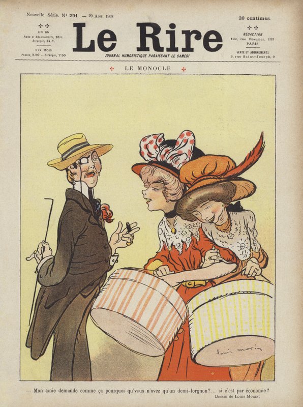 Illustration for Le Rire by Louis Morin