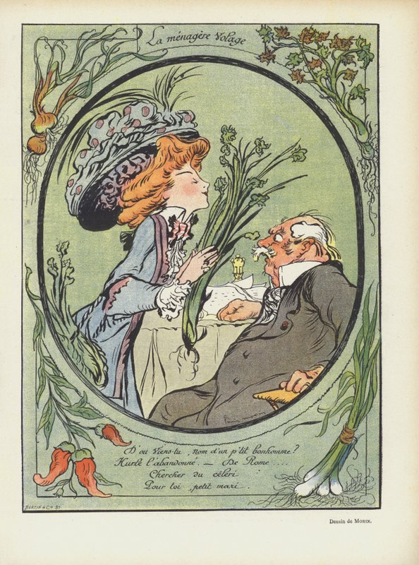 Illustration for Le Rire by Louis Morin