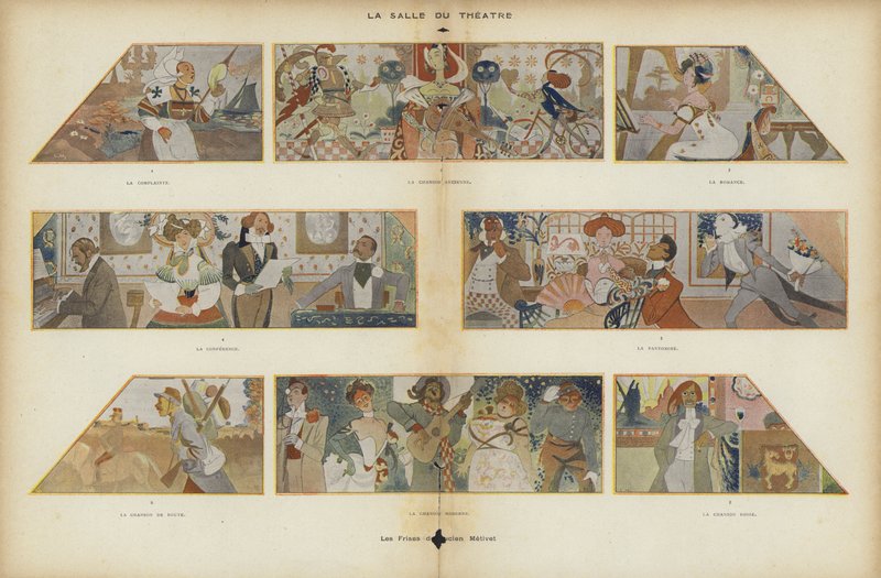 Illustration for Le Rire by Lucien Metivet
