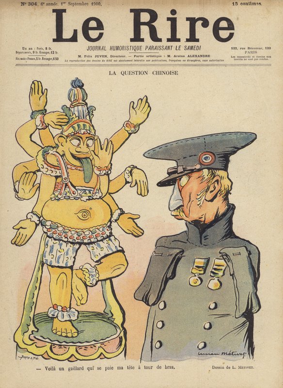 Illustration for Le Rire by Lucien Metivet
