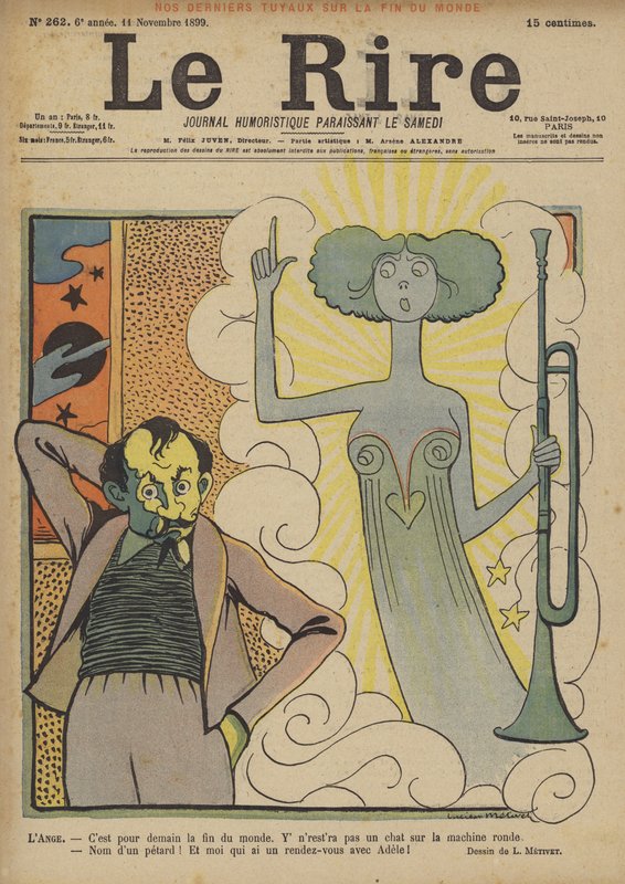 Illustration for Le Rire by Lucien Metivet