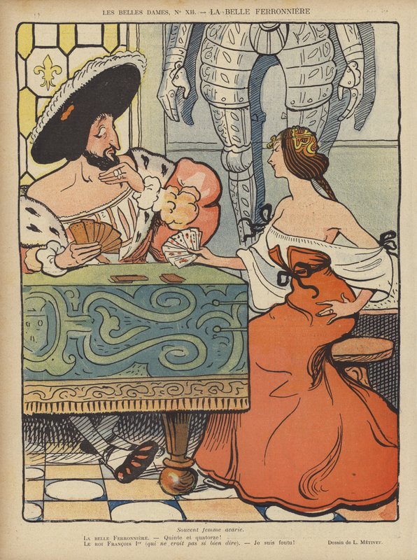 Illustration for Le Rire by Lucien Metivet