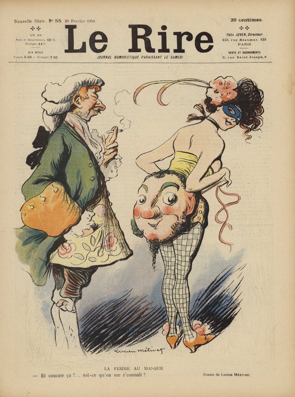 Illustration for Le Rire by Lucien Metivet