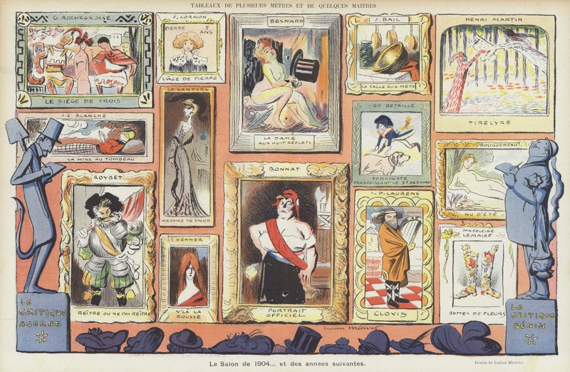 Illustration for Le Rire by Lucien Metivet
