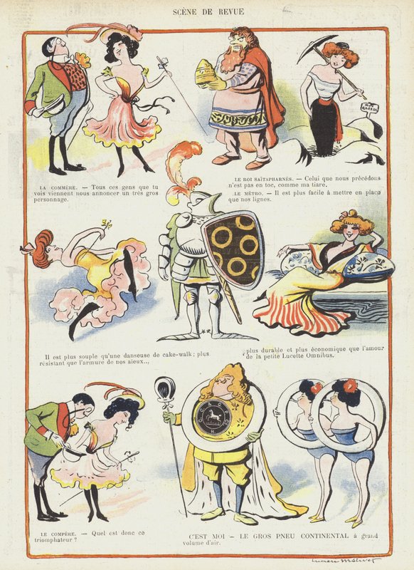 Illustration for Le Rire by Lucien Metivet