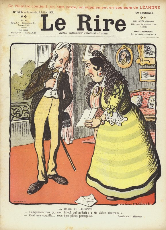 Illustration for Le Rire by Lucien Metivet