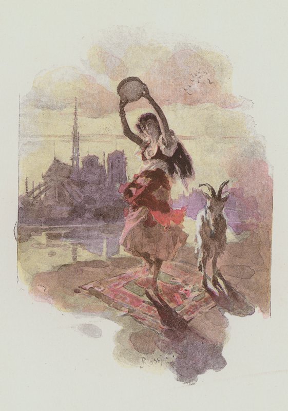 Illustration for Notre-Dame De Paris by Victor Hugo by Lucius Rossi