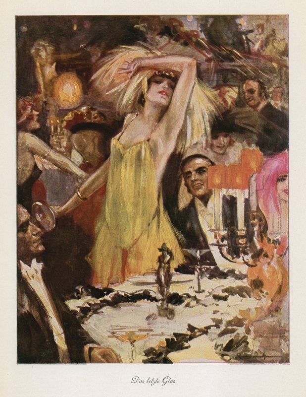 The Last Glass by Ludwig Lutz Ehrenberger