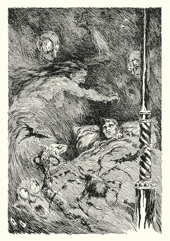 Illustration for The Picture of Dorian Gray by Oscar Wilde by Lui Trugo