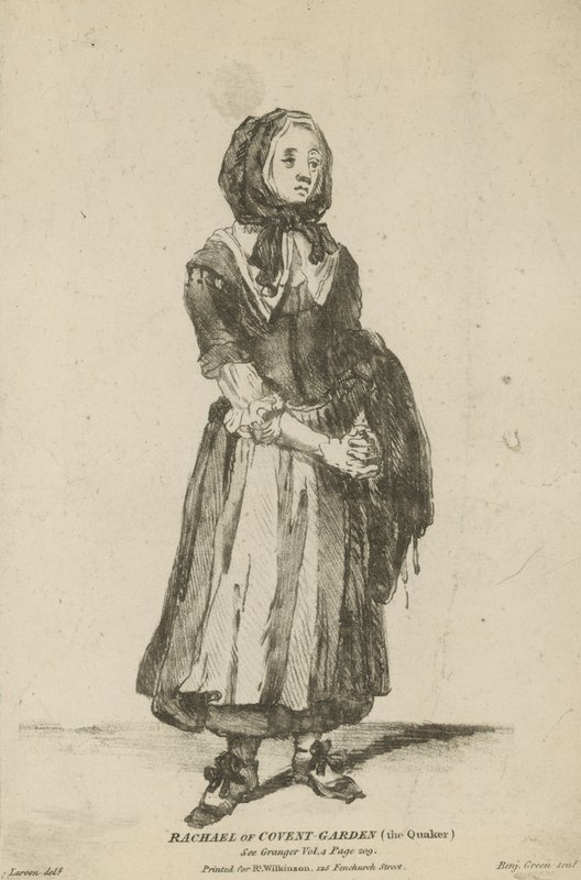 Rachael of Covent Garden, the Quaker by Marcellus the Younger Laroon
