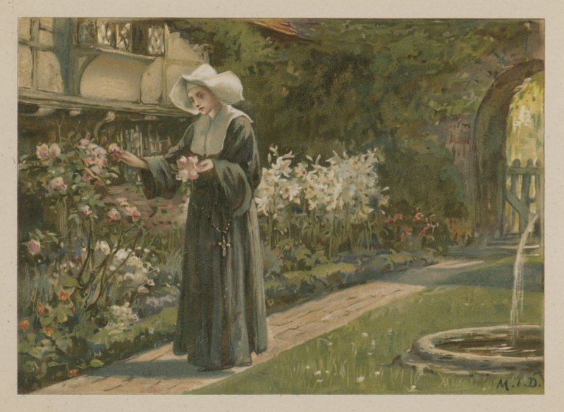 Evangeline by Margaret Isabel Dicksee