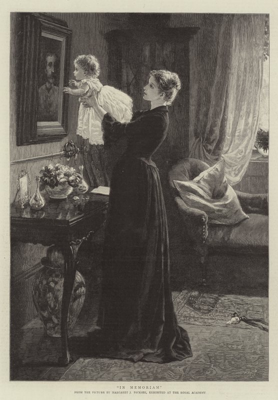 In Memoriam by Margaret Isabel Dicksee