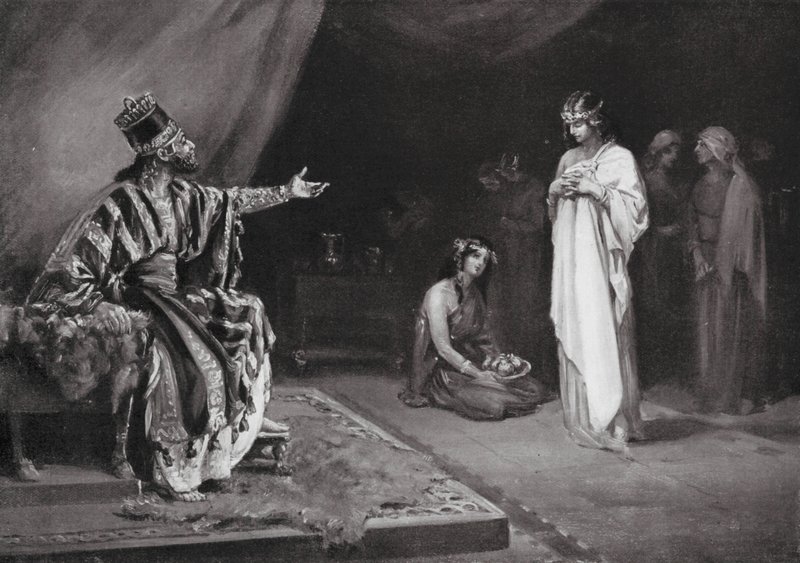 Marriage of an Assyrian Princess to Kara-indash, King of Babylon by Margaret (after) Dovaston