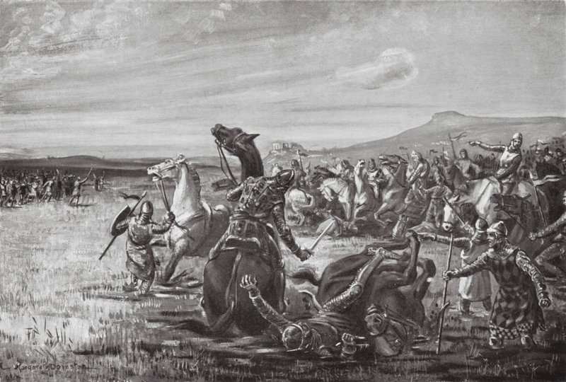 The Battle of Orchomenos by Margaret (after) Dovaston