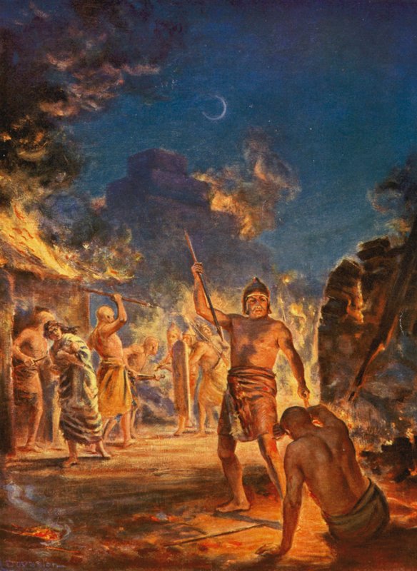 The Burning of Lagash by Margaret (after) Dovaston