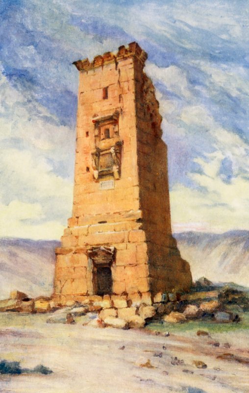 A Mortuary Tower, Palmyra by Margaret Thomas