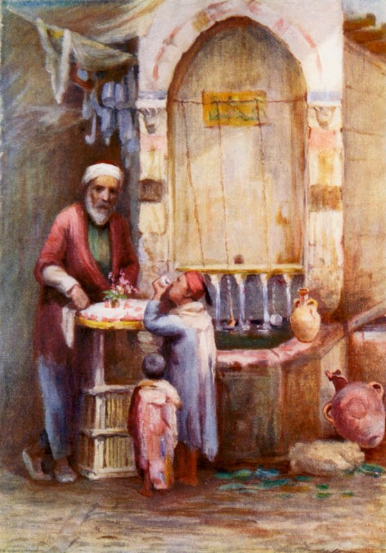 A Seller of Sweets, Damascus by Margaret Thomas