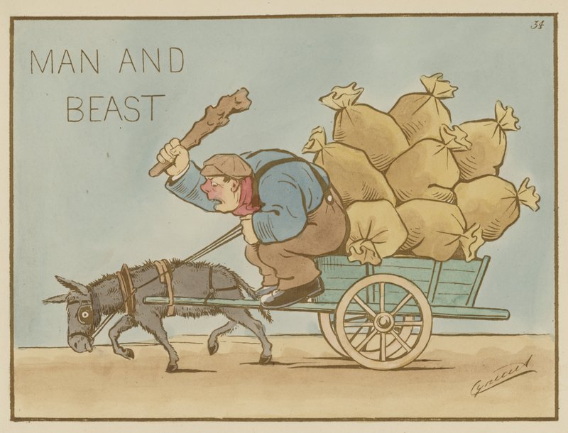Man and Beast by Martin Cynicus Anderson