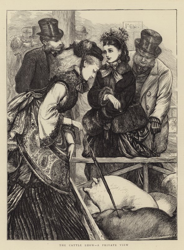 The Cattle Show, a Private View by Mary Ellen Edwards