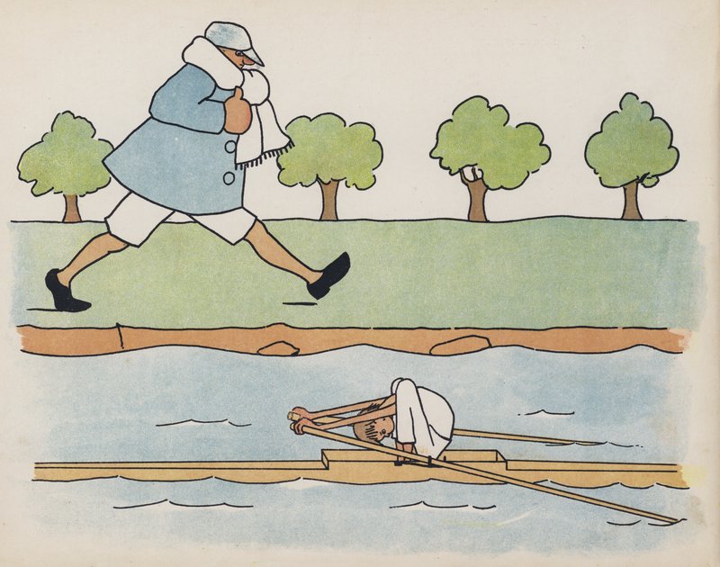 Wonderful England: Schoolboy Rowing by Mary Francis Ames