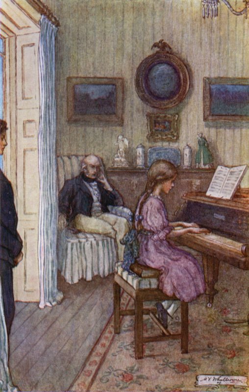 Illustration for Little Women by Mary V. Wheelhouse