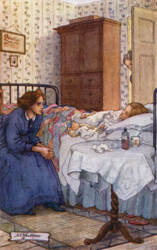 Illustration for Little Women by Mary V. Wheelhouse