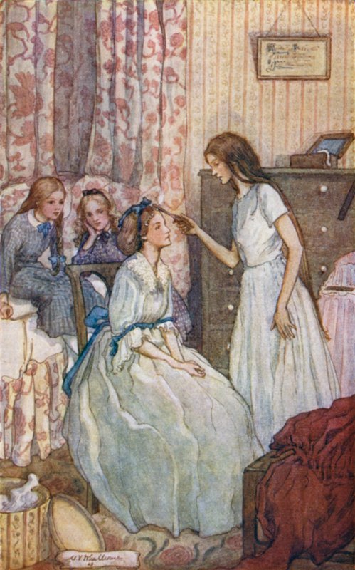 Illustration for Little Women by Mary V. Wheelhouse