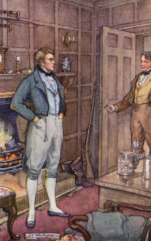 Illustration for Silas Marner by Mary V. Wheelhouse