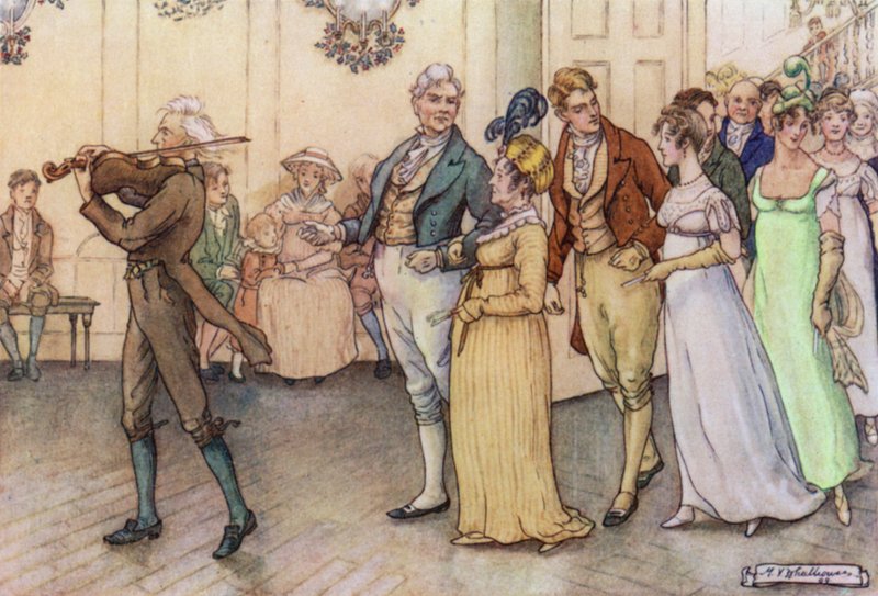 Illustration for Silas Marner by Mary V. Wheelhouse