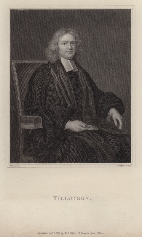 John Tillotson, Archbishop of Canterbury by Mary (after) Beale