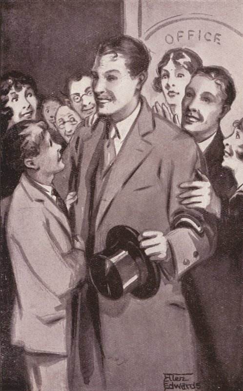 Illustration for Kipps by H G Wells by Mary Ellen Edwards