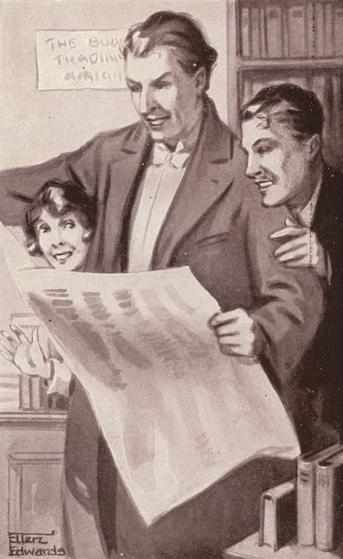 Illustration for Kipps by H G Wells by Mary Ellen Edwards