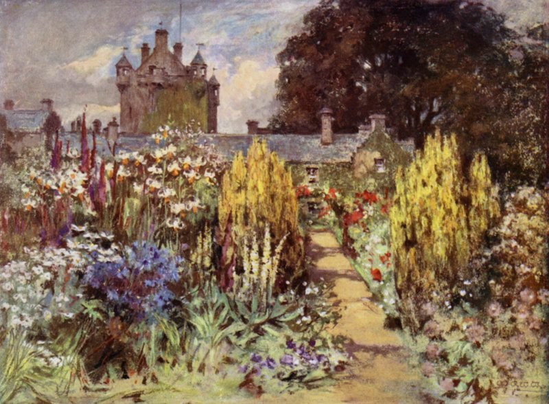 Scottish Gardens: Cawdor Castle by Mary Georgina Wade Wilson