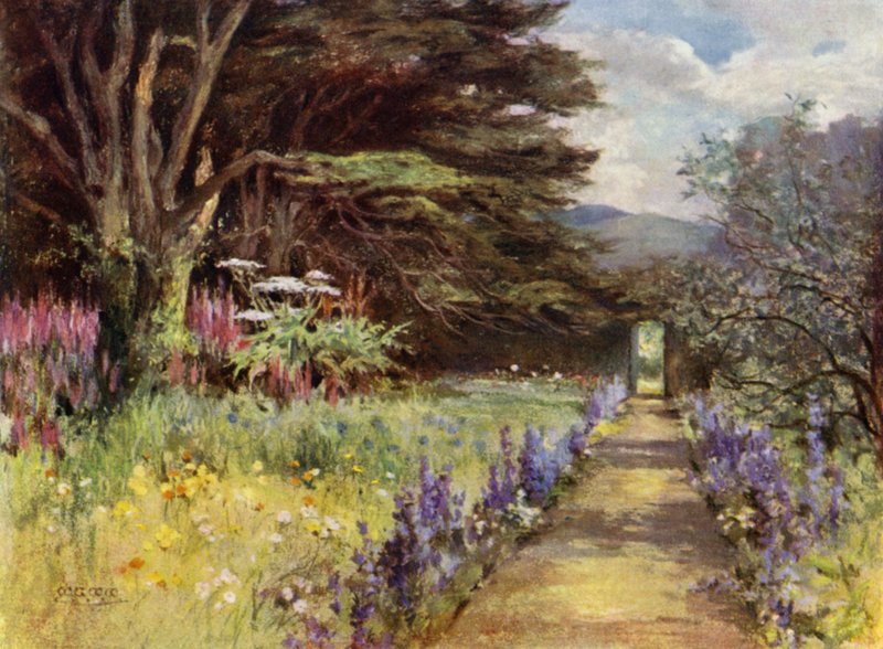 Scottish Gardens: Colinton House by Mary Georgina Wade Wilson
