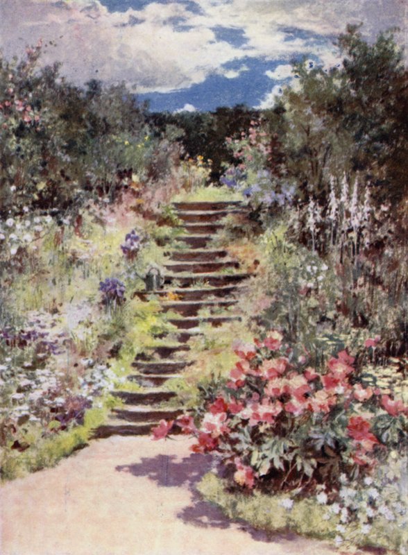 Scottish Gardens: Manse of Fyvie by Mary Georgina Wade Wilson