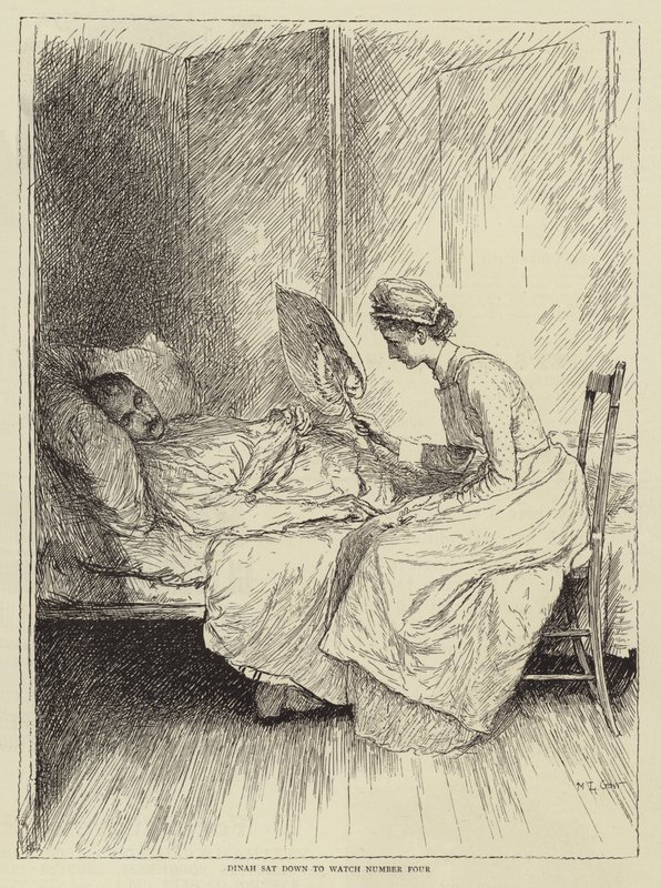 Illustration for The Story of a Nurse, by Honnor Morten by Mary L. Gow