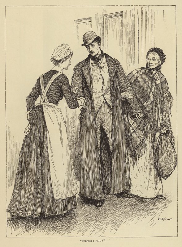 Illustration for The Story of a Nurse, by Honnor Morten by Mary L. Gow