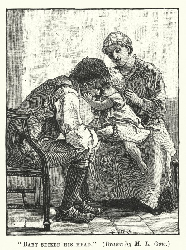 Silas Marner - Baby seized his head by Mary L. Gow