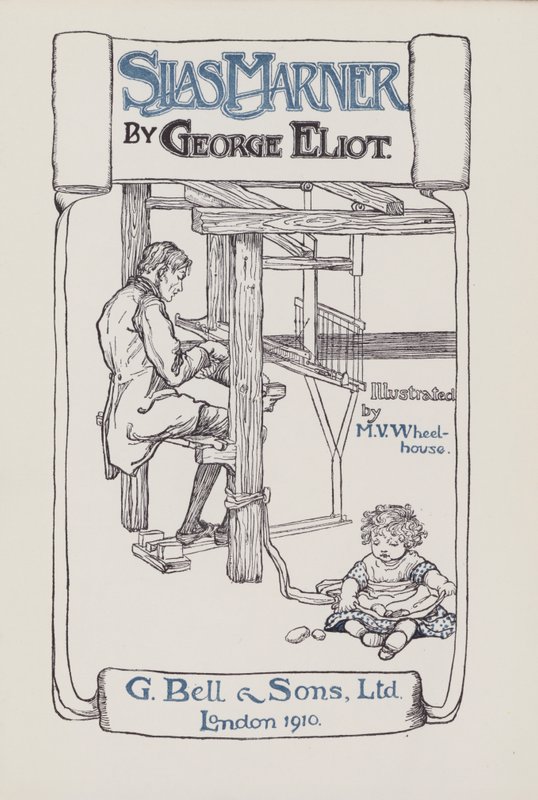 Illustration for Silas Marner by Mary V. Wheelhouse