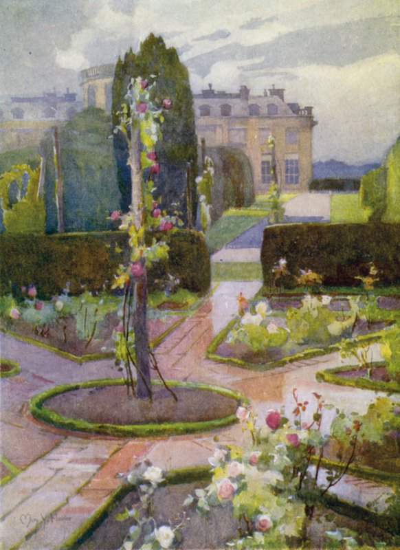 The Rose Garden, Rosneath House by Mary Young Hunter