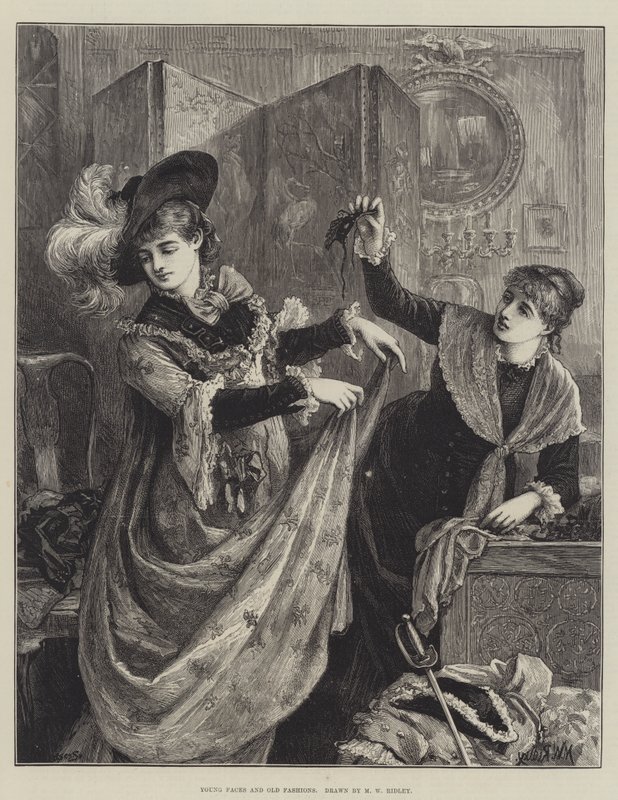 Young Faces and Old Fashions by Matthew White Ridley