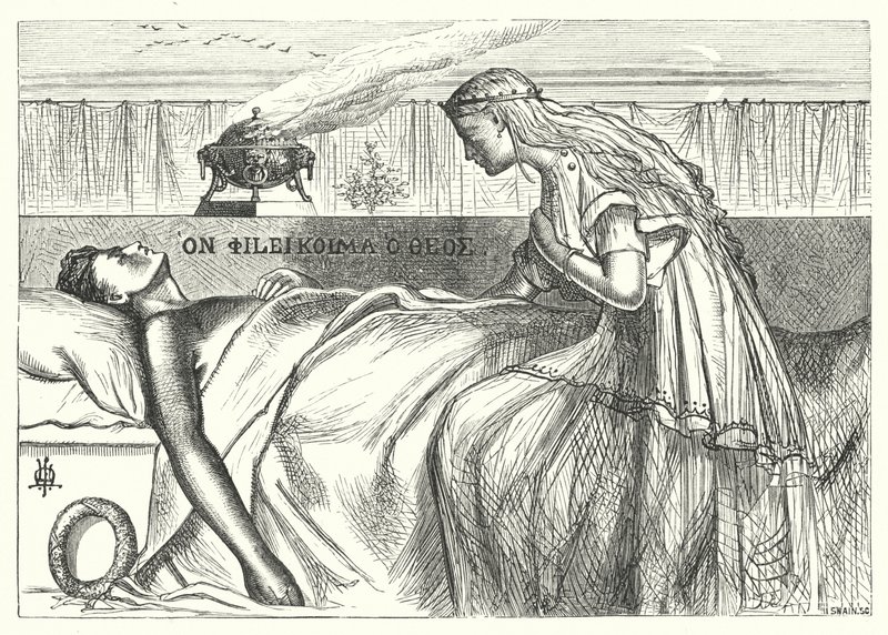 The Madman of Corinth by Matthew James (attr. to) Lawless