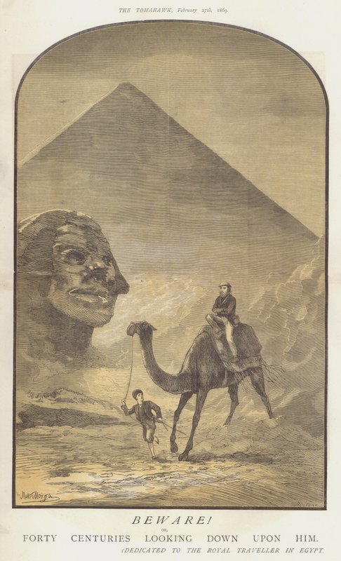 Beware! or, Forty Centuries Looking Down upon Him by Matthew