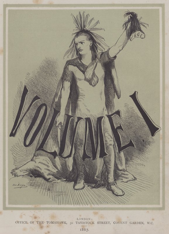 Illustration from The Tomahawk Magazine by Matthew