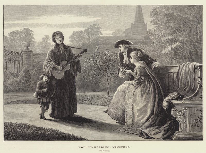 The Wandering Minstrel by Matthew White Ridley