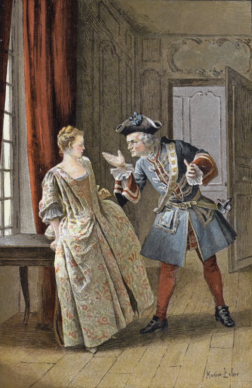 Manon and Her Brother by Maurice Leloir
