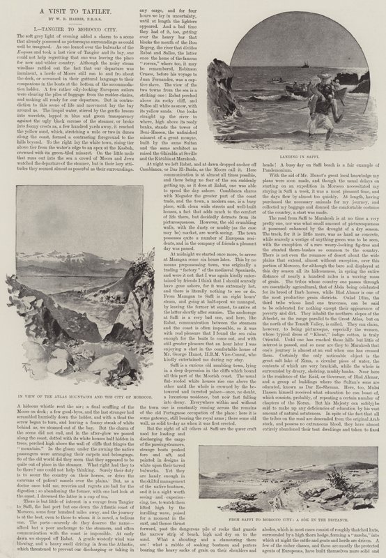 A Visit to Tafilet, Tangier to Morocco City by Maurice Romberg