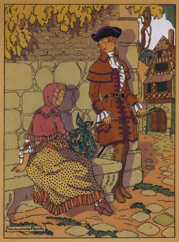 Illustration for Histoire de Manon Lescaut by Maurice Berty